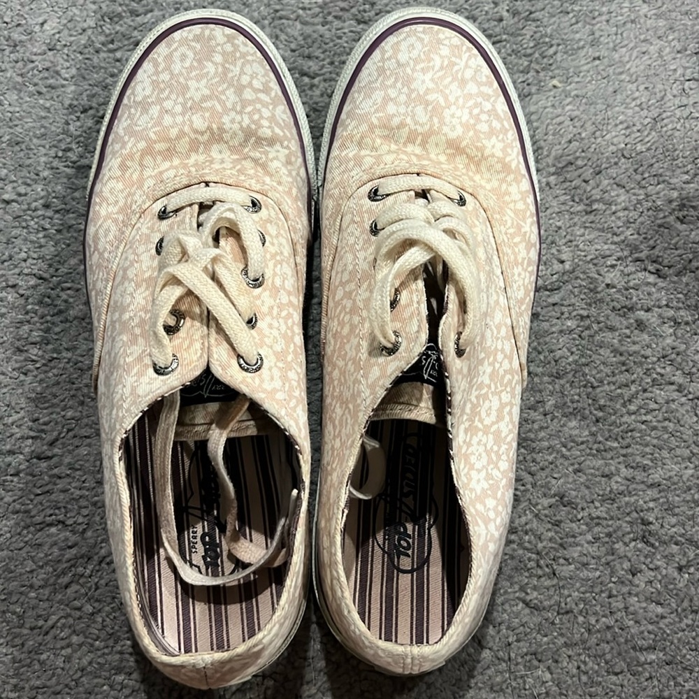 Sperry Top Sider Women’s Canvas Sneakers - Size 8